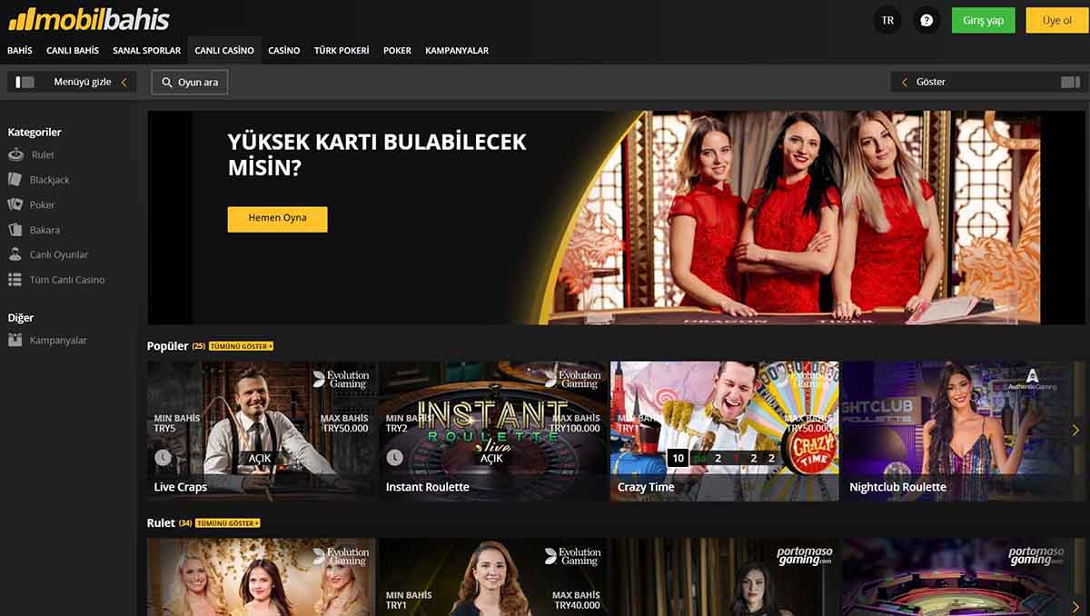 bedava casino oyunları